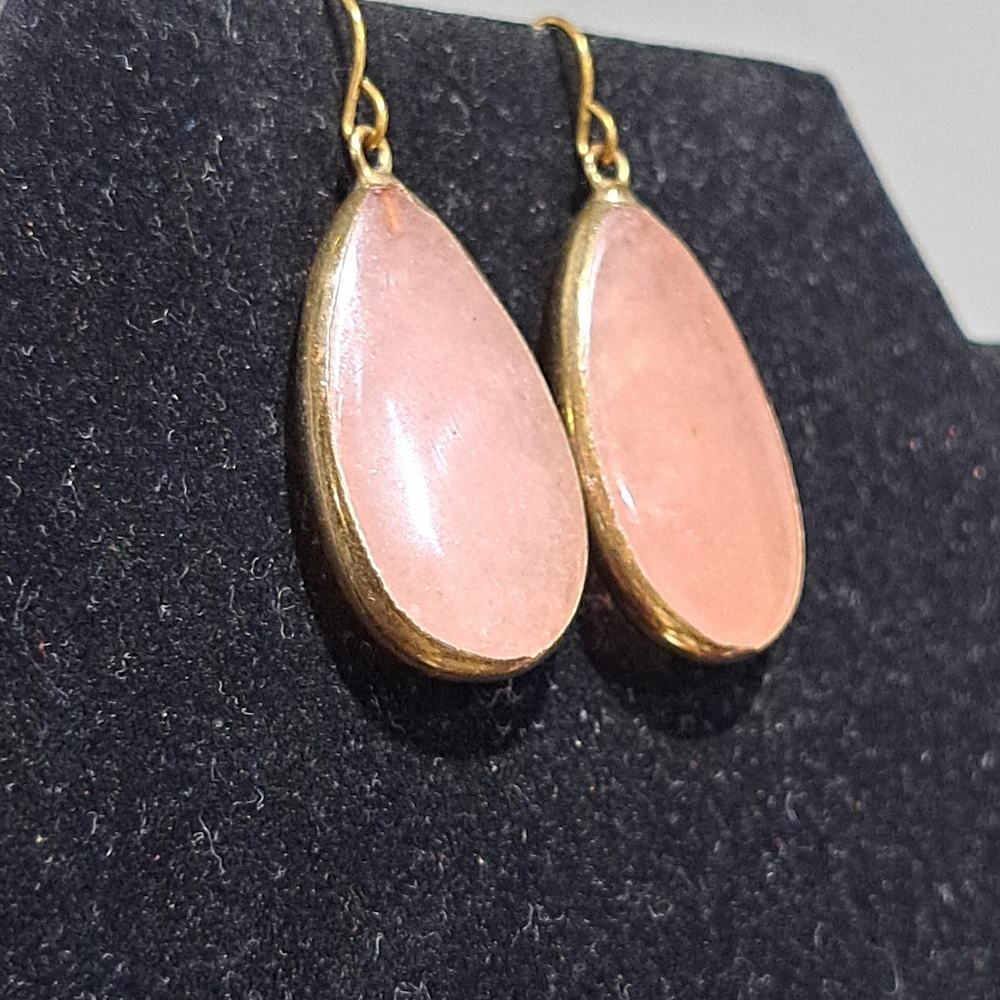 ⌛️ Rose Quartz Earrings 4/3